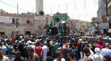 Jordanians protest Israeli violations in Jerusalem
