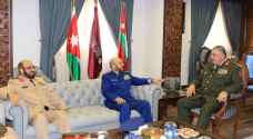 Jordanian Army Chief receives Saudi counterpart