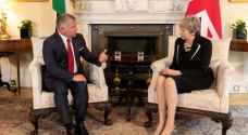King, British PM agree to continue advancing Jordan-UK cooperation