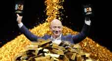 How much has Jeff Bezos earned since stepping down from his position as CEO of Amazon?