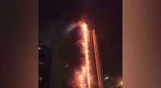 Massive fire breaks out at 35-story building in Dubai