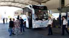 31 buses carrying 1,000 pilgrims arrive in Jordan
