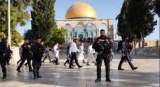 Hundreds of “Israeli” settlers storm Al-Aqsa Mosque on day six of Passover