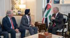 King Abdullah explores economic partnerships with World Bank President