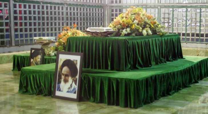The mausoleum of Ayatollah Khomeini is in southern Tehran. (AFP) 
