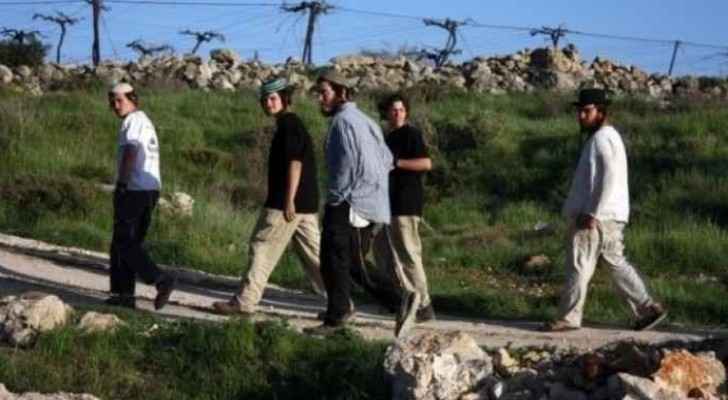 Settlers broke into a historic site in Nablus. 