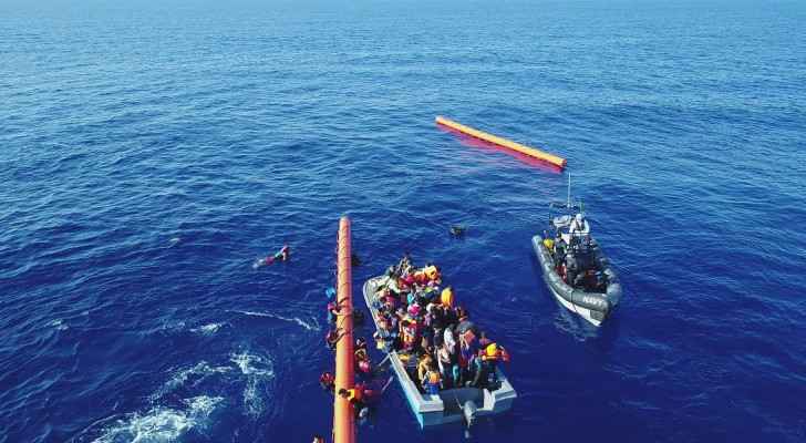 The rescue mission is part of an international migrant-rescue effort, Ireland’s Defence Forces has said.