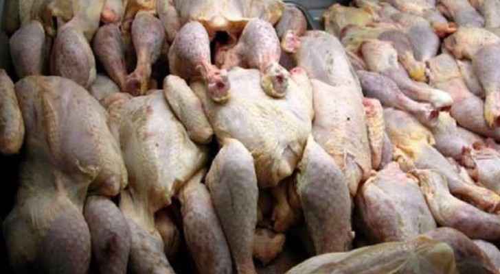 Spoiled chicken confiscated in Mafraq
