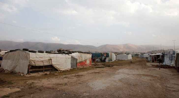 An 'informal tented settlement' in Lebanon's Bekaa valley. (Wikipedia) 