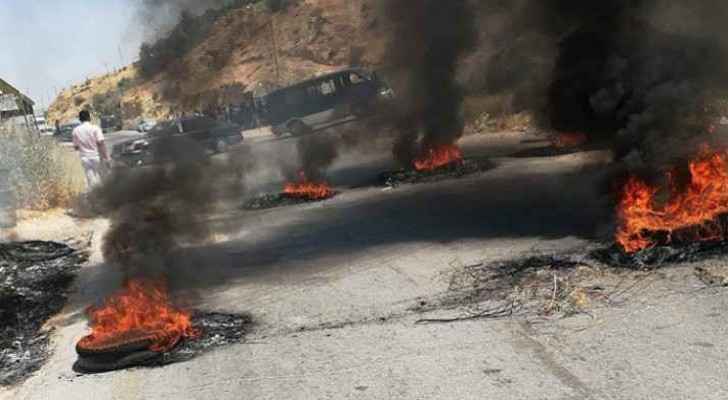 Residents burned tyres in the streets. (File photo)
