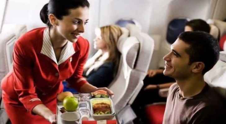 What's new on the menu for Royal Jordanian Airlines?