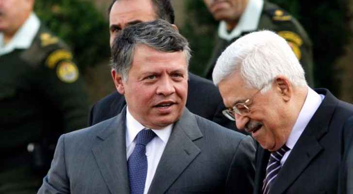 This is King Abdullah's first visit to the West Bank in five years. 