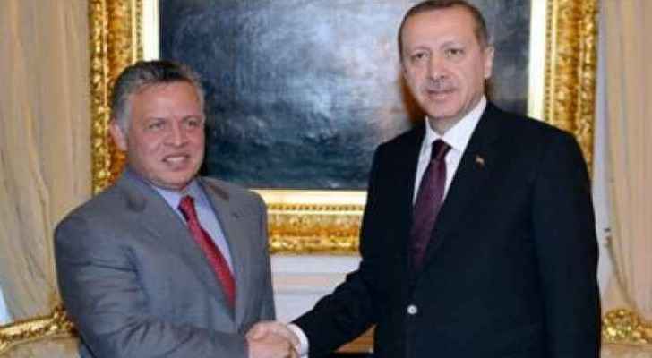 King Abdullah invited Erdogan to Jordan to discuss regional issues.