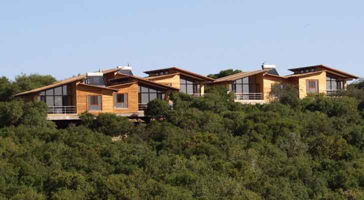 Cabins designated for eco-tourism are increasingly popular in Ajloun's forests. (Photo Credit: Wild Jordan)