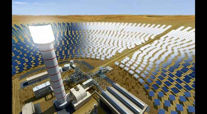 This is the largest single-site Concentrated Solar Power (CSP) project in the world.