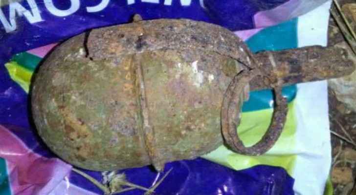 Old bombshell found in Irbid