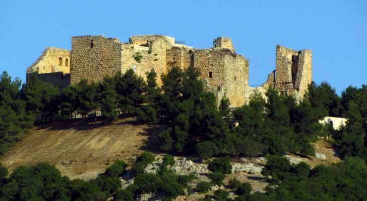 Ajloun Castle was built in 1184 by the Ayyubids. (Wikimedia)