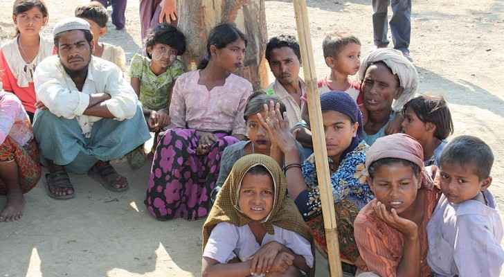 Displaced Rohingya people in Rakhine State. (Wikimedia Commons) 