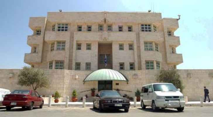 The Israeli embassy in Amman