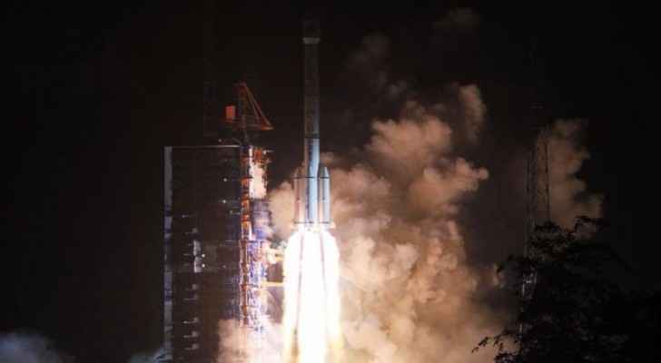 A Long March 3B rocket launches Alergia's Alcomsat-1 telecommunications satellite. (Xinhua)