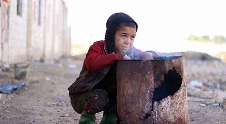 A child in besieged Eastern Ghouta. (Photo from: United Nations Website)