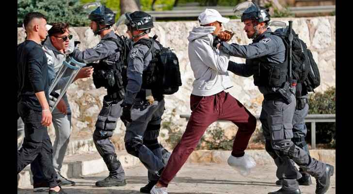 Clashes erupted today between Israeli forces and Palestinian youth protesting. (PalInfoCenter)