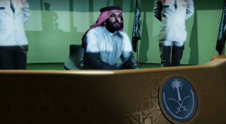 3-D Saudi Crown Prince and Defense Minister, Mohammed bin Salman. (Screengrab)