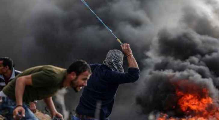 Photos from clashes erupted between Palestinians and Israeli forces in the West Bank. (Roya Palestine)