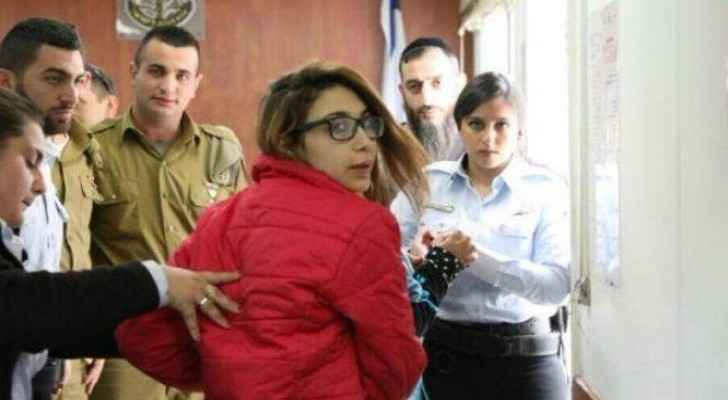 Photo taken for Nour while she was arrested. (Social Media)