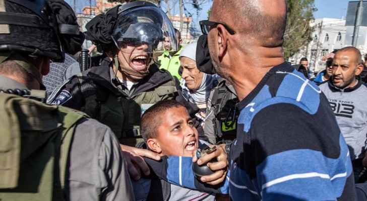 Israeli Police Abusing Detained Children. (HRW Archive)