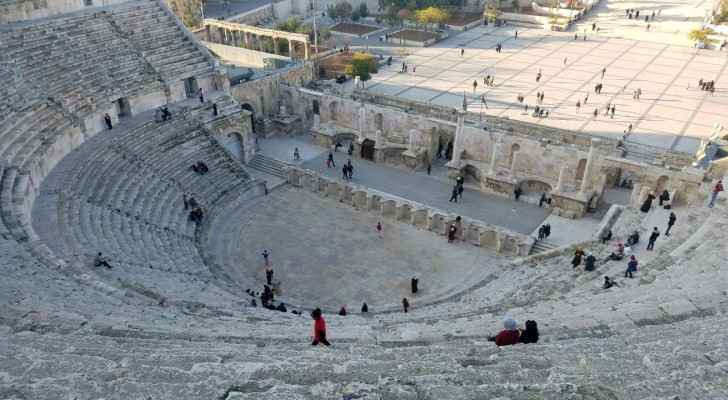 The Roman Amphitheater in Amman is included among the 'Jordan Pass' ticket.