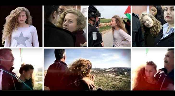 Ahed has been standing up to Israeli soldiers since she was a little child. (Roya)