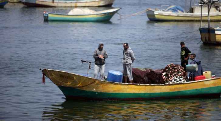 Fishermen in Gaza. (TheTimesOfIsrael)
