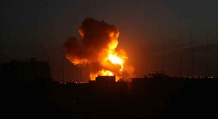 Israel attacked several locations in Gaza during Saturday-Sunday night. (PalInfoCenter/Archive)