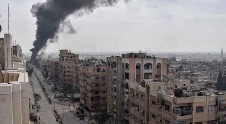 Douma in Eastern Ghouta witnessed fierce fight. (AlJazeera)