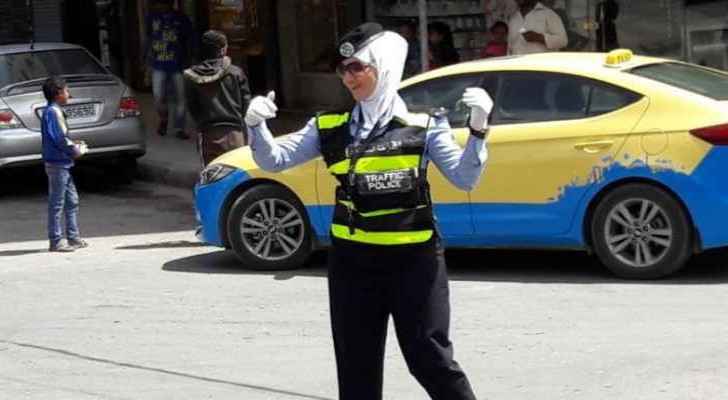 Female CTD officer in Zarqa.