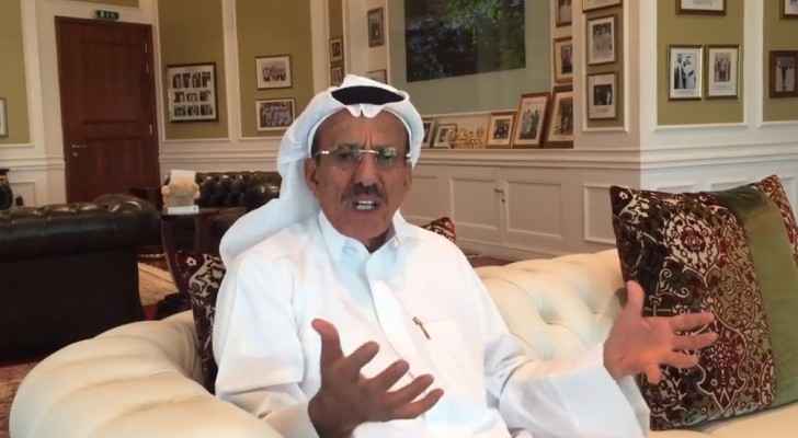 Khalaf Al Habtoor during the video.