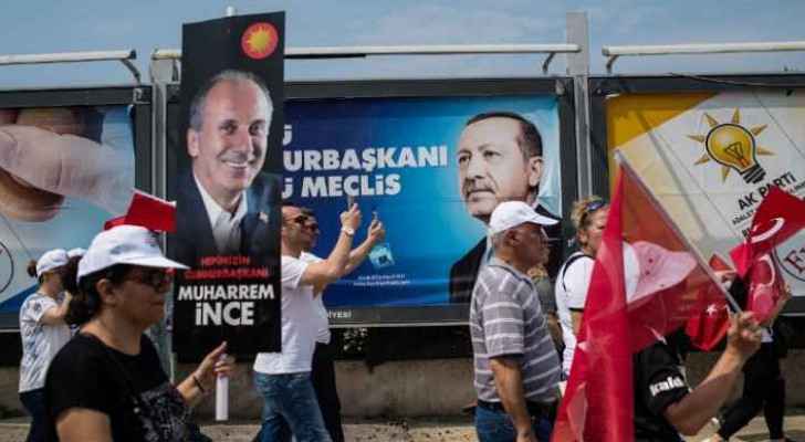 Turks voting for parliamentary, presidential elections.