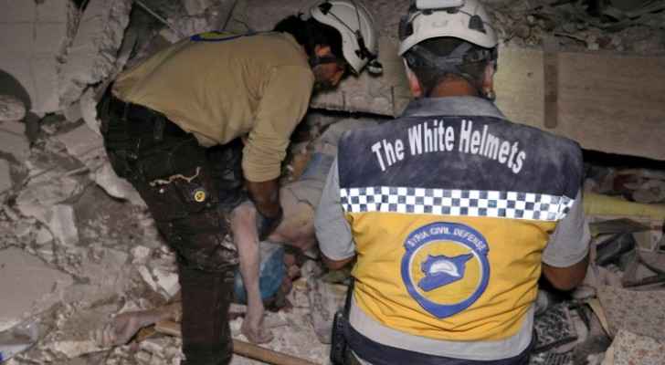 The White Helmets; Syria Civil Defense (AFP)