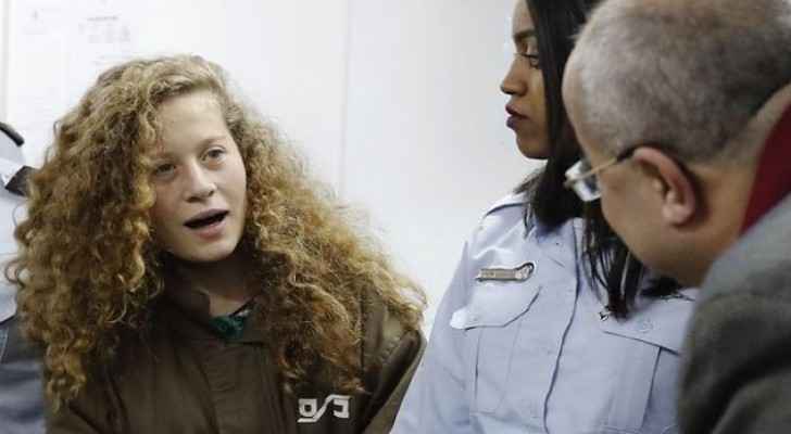 Ahed was detained by Israel in March. (File photo)