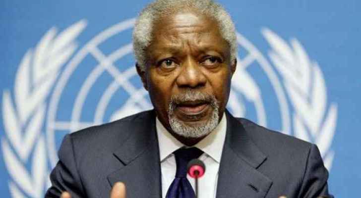 Annan was awarded the Nobel Peace Prize in 2001 for his humane efforts 