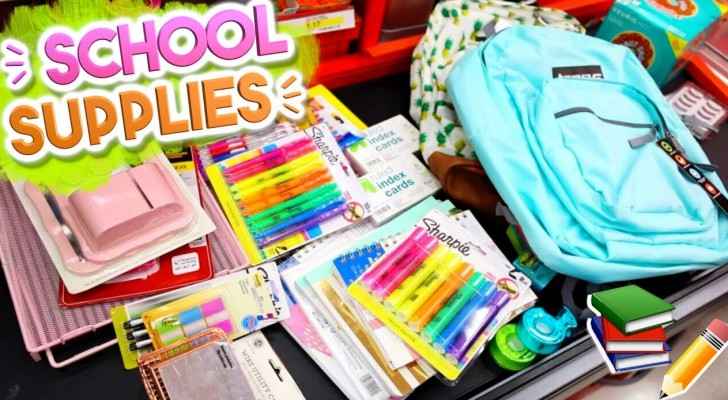 School supplies were relatively cheaper this year than the year before. (YouTube)