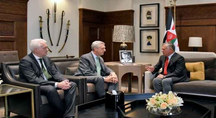 King meets with UN High Commissioner for Refugees 