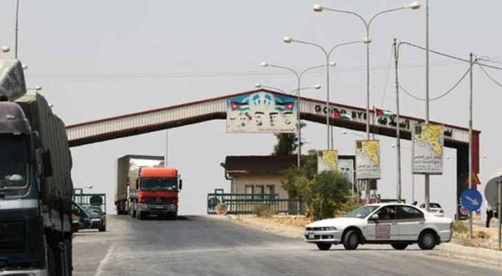 Photo of Nasib Border Crossing between Jordan and Syria 