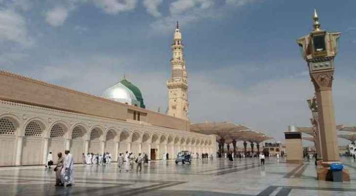 Prophet's Mosque (Al-Masjid an-Nabawi) in Saudi Arabia