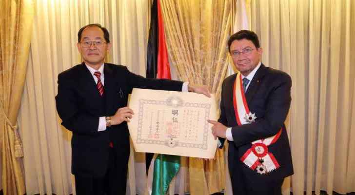 Japanese Emperor awards Jordanian Taleb Rifai with Order of Rising Sun