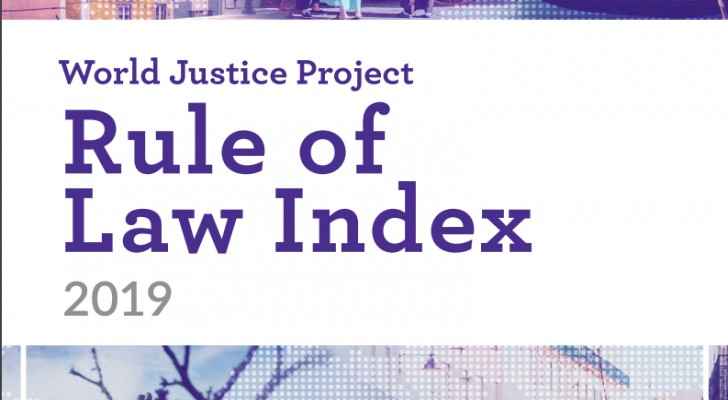 Jordan ranks 2nd regionally on Rule of Law Index for 2019