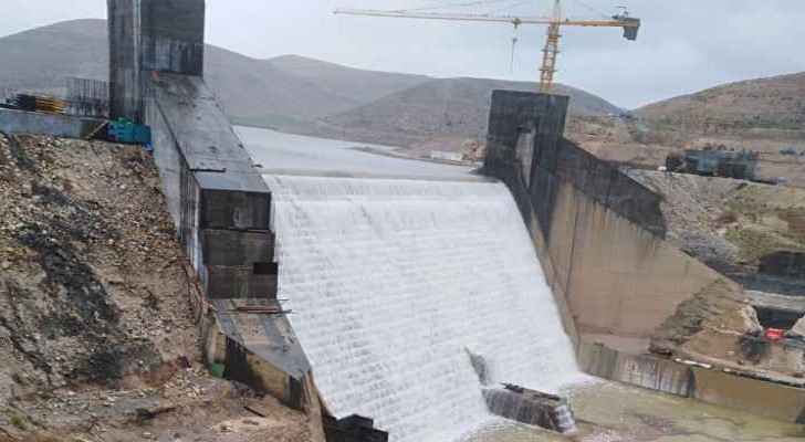 Precautionary measures to preserve lives taken for the controlled draining of King Talal Dam