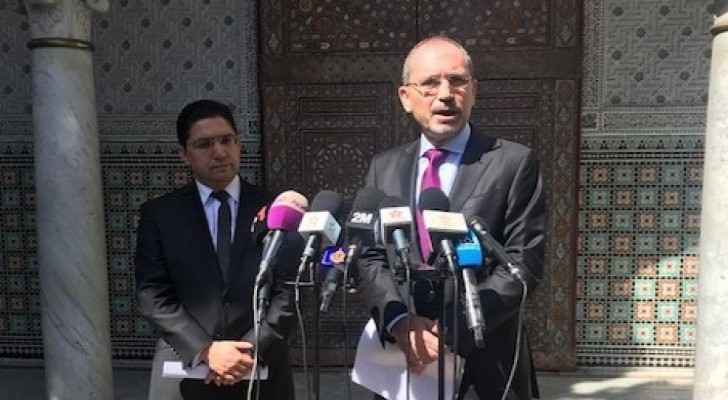 Safadi, Bourita stress importance of Jordanian-Moroccan summit to defend Palestinian cause