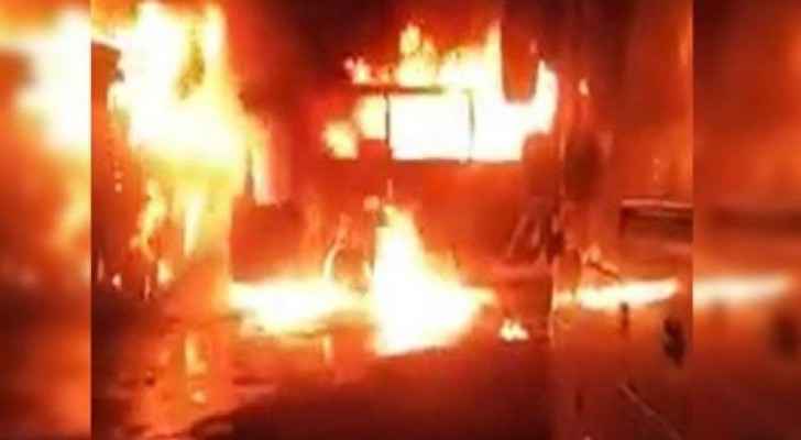 Awqaf Ministry: Bus carrying Jordanian citizens on Umrah in Saudi Arabia set ablaze